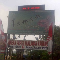 Running Text Outdoor untuk Restaurant 54cm x 294cm